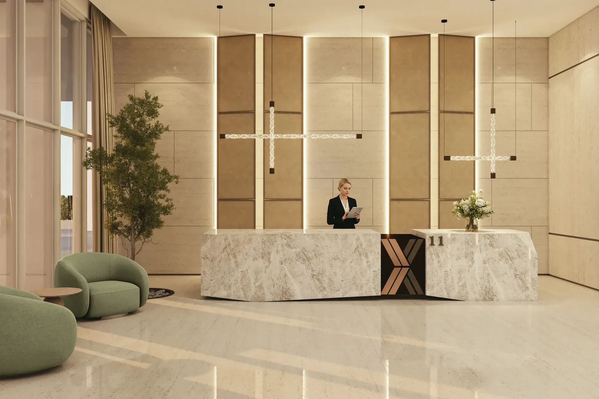 BAMX Development X11 Lobby
