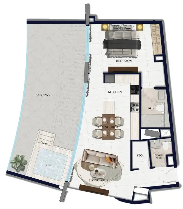 NYX Real Estate Development Xenia Residence floor plan