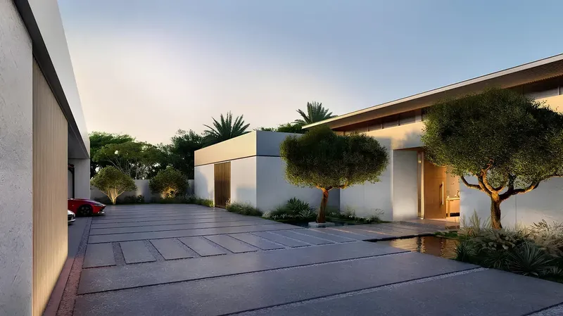 Exterior at Y Views at Bayn in Abu Dhabi Abu Dhabi