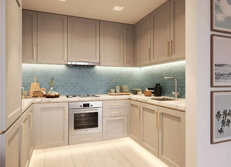 Interior at Yas Beach Residence in Yas Island Abu Dhabi