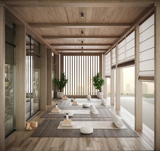 Yoga Area amenity image at Marquis Vista
