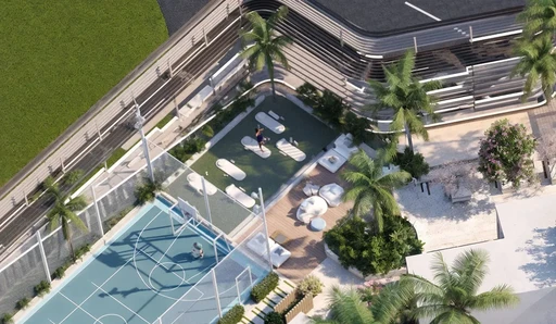 Yoga Area amenity image at Divine Al Barari