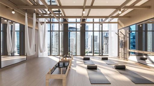 Yoga Studio amenity image at One River Point