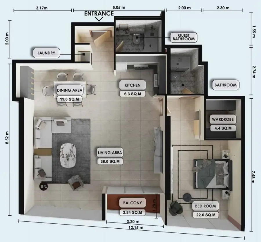 Zenith Group Zenith J1 floor plan
