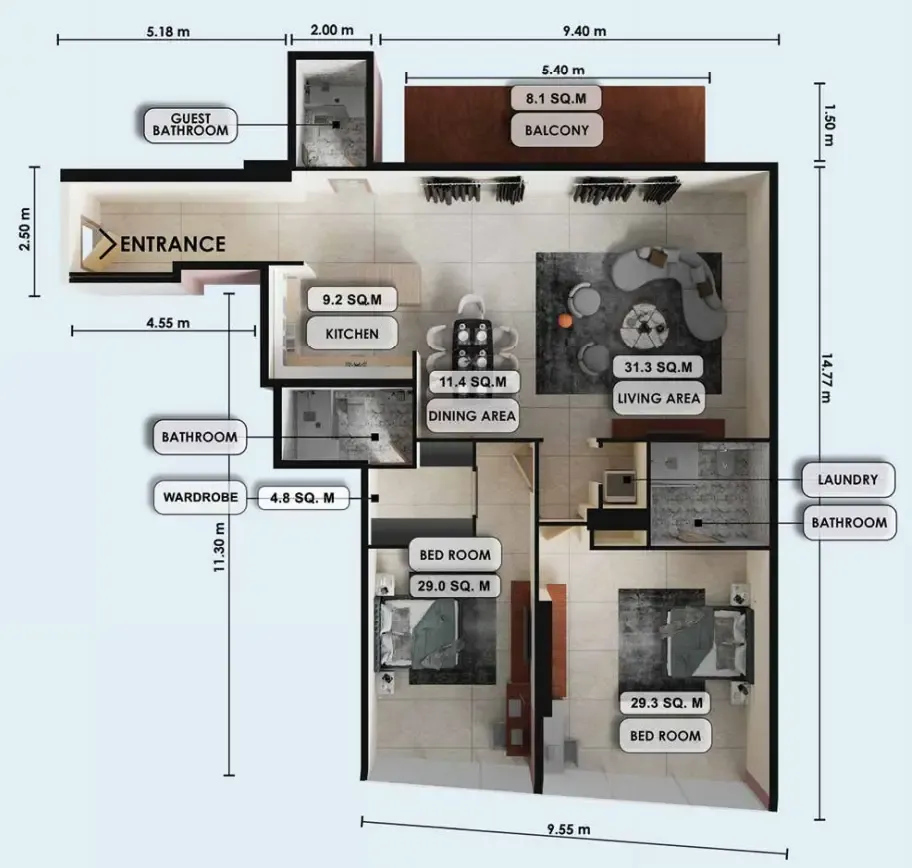 Zenith Group Zenith J1 floor plan