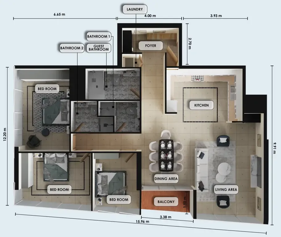 Zenith Group Zenith J1 floor plan