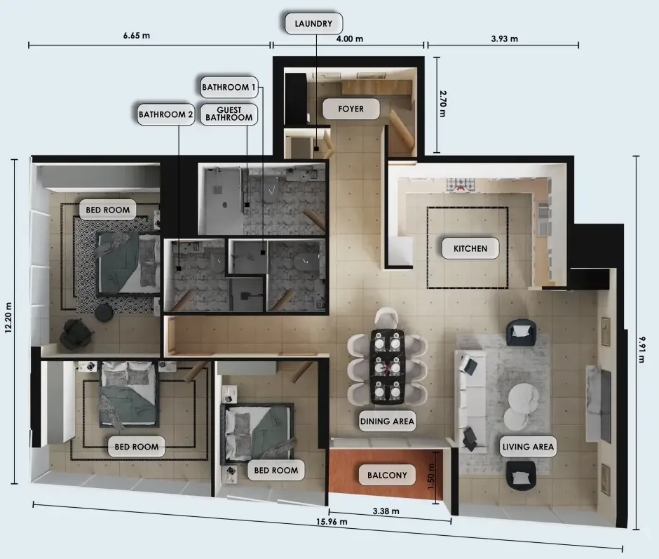 Zenith Group Zenith J1 floor plan