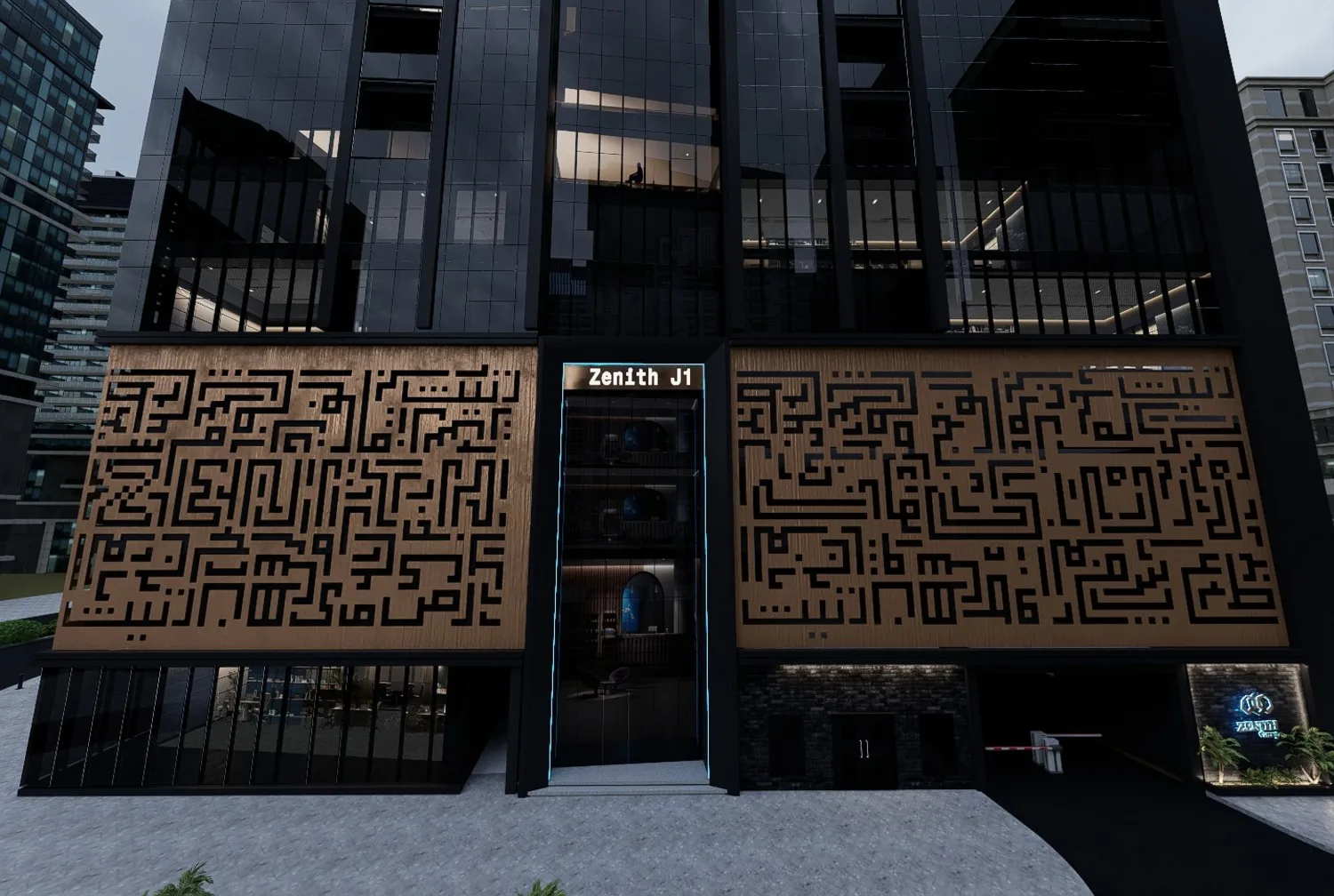 Exterior at Zenith J1 in JVC (Jumeirah Village Circle) Dubai