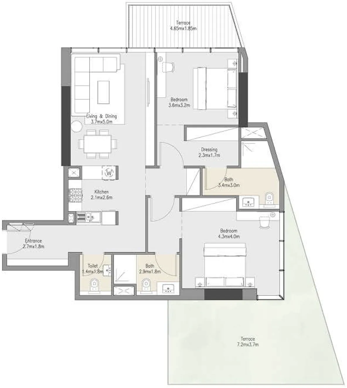 Amber Developments Zenith Residences floor plan