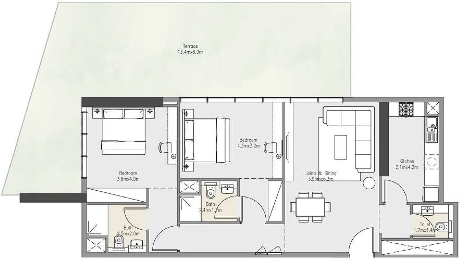 Amber Developments Zenith Residences floor plan