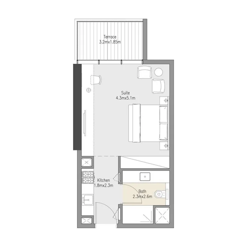 Amber Developments Zenith Residences floor plan