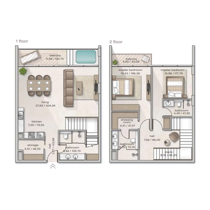 Arsenal East Zephyra Residences floor plan