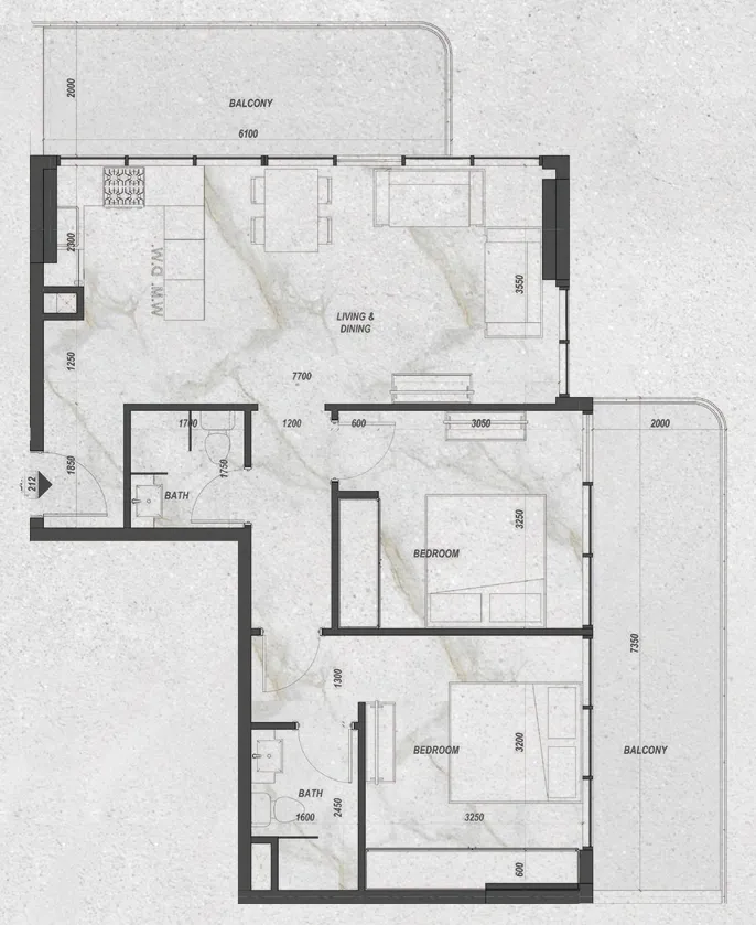 Laraix Group Zyra Hills floor plan
