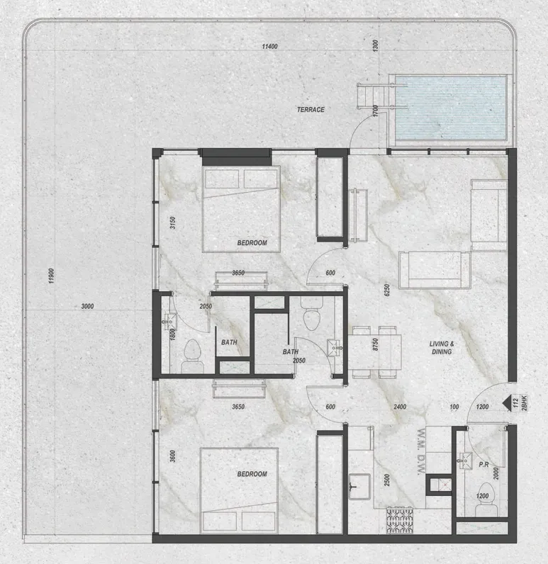 Laraix Group Zyra Hills floor plan