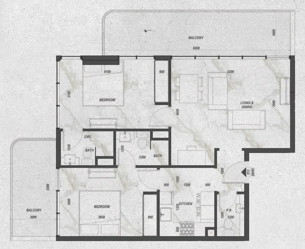 Laraix Group Zyra Hills floor plan