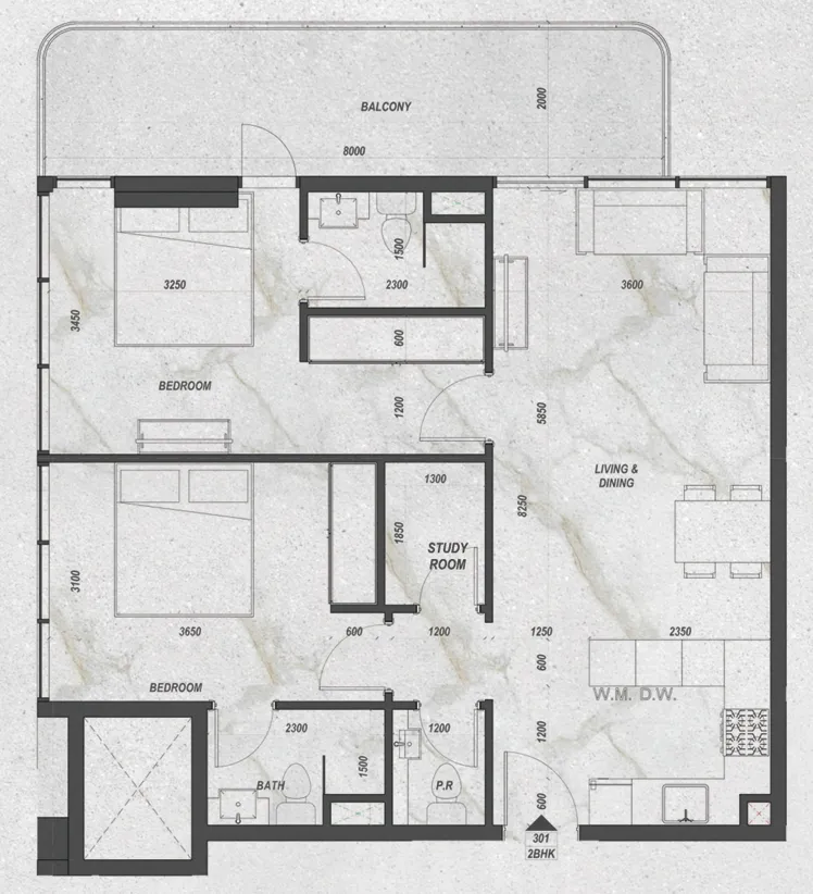 Laraix Group Zyra Hills floor plan