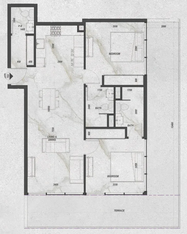 Laraix Group Zyra Hills floor plan