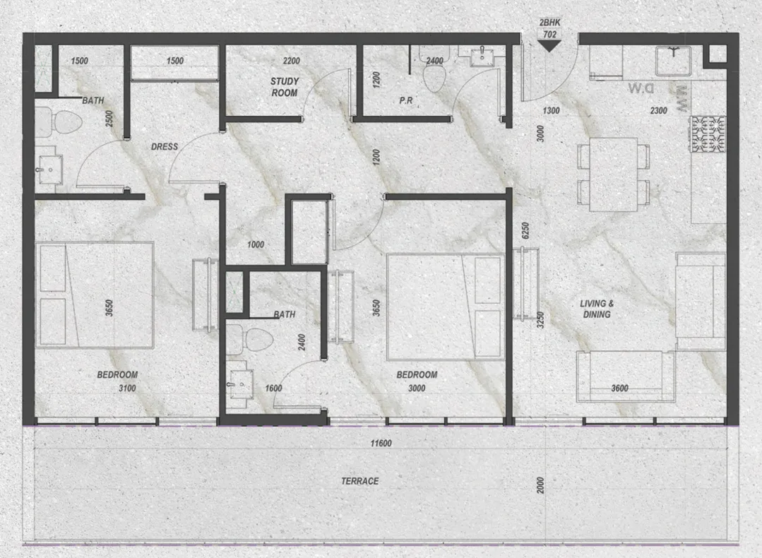Laraix Group Zyra Hills floor plan
