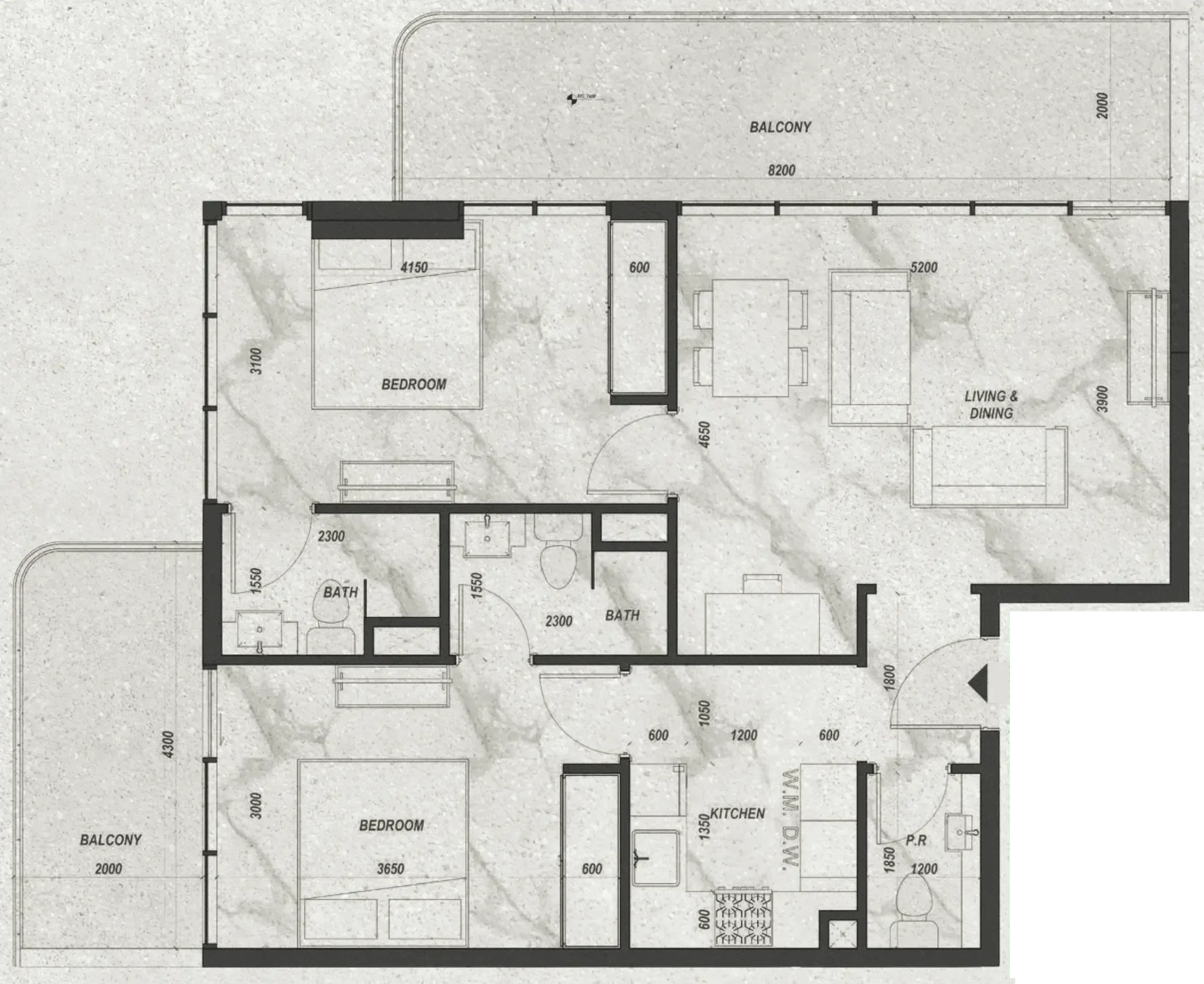 Laraix Group Zyra Hills floor plan