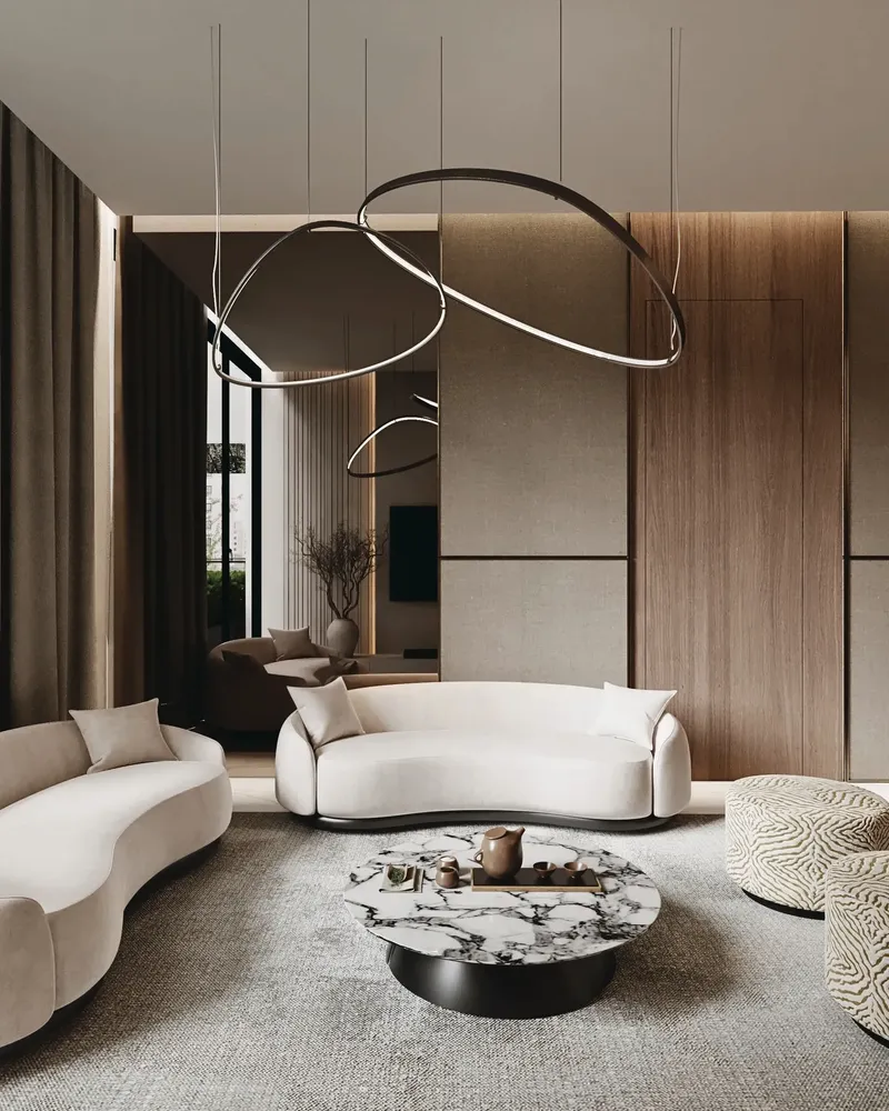 Interior at Zyra Hills in Dubai