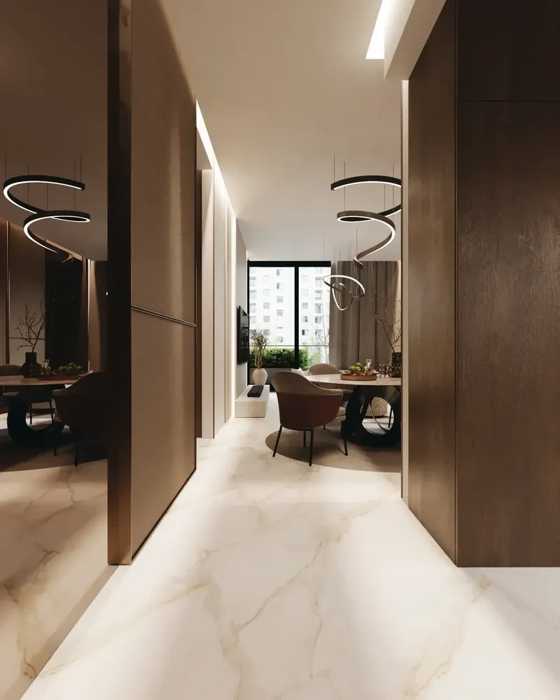 Interior at Zyra Hills in Dubai