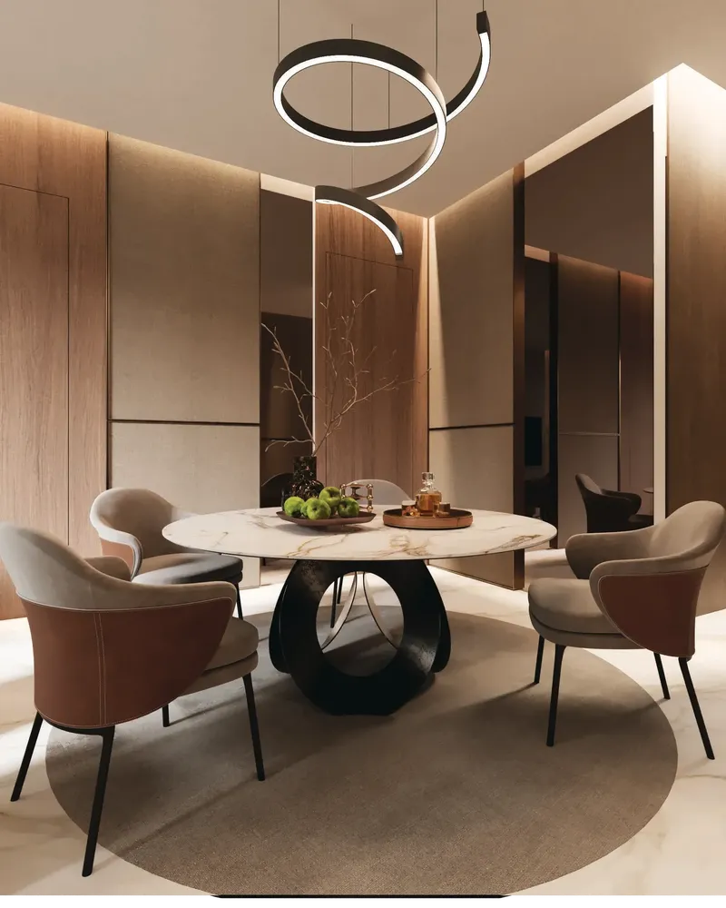 Interior at Zyra Hills in Dubai