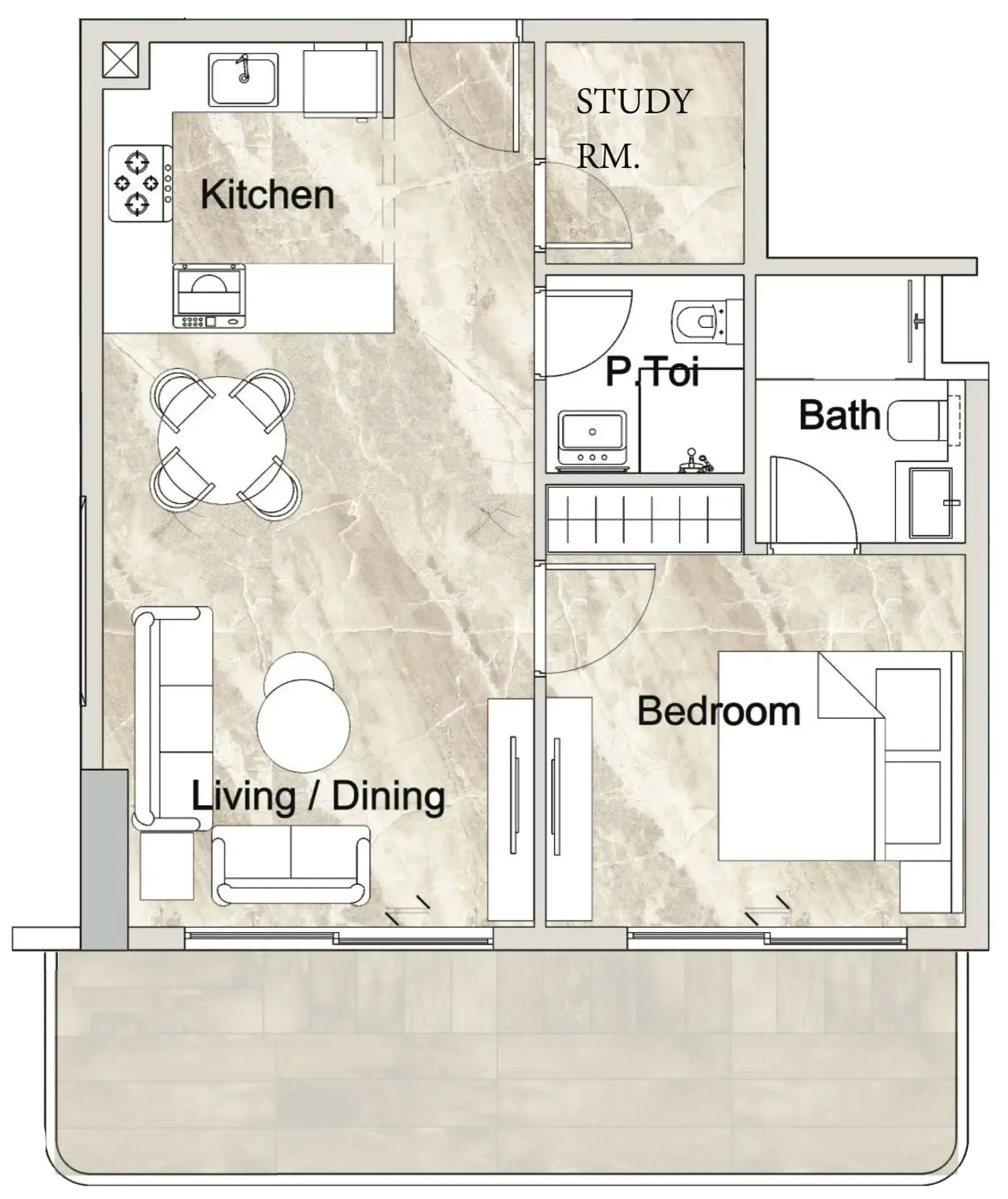 Laraix Group Zyra Vista Residence floor plan