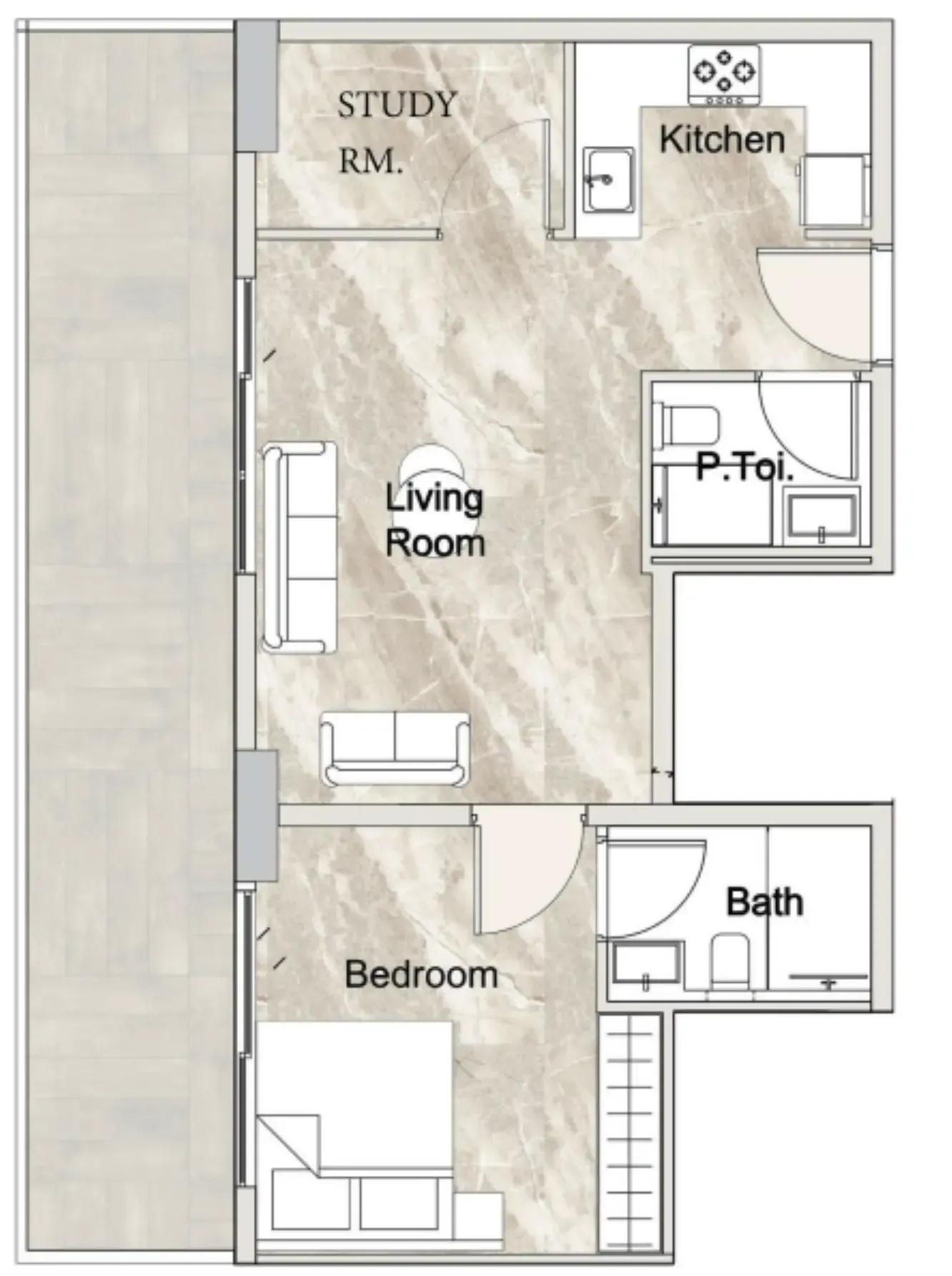 Laraix Group Zyra Vista Residence floor plan