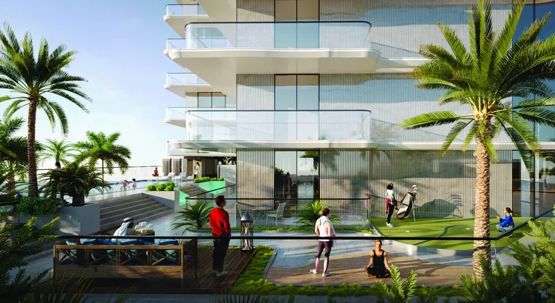 Exterior at Zyra Vista Residence in Dubai International City Dubai