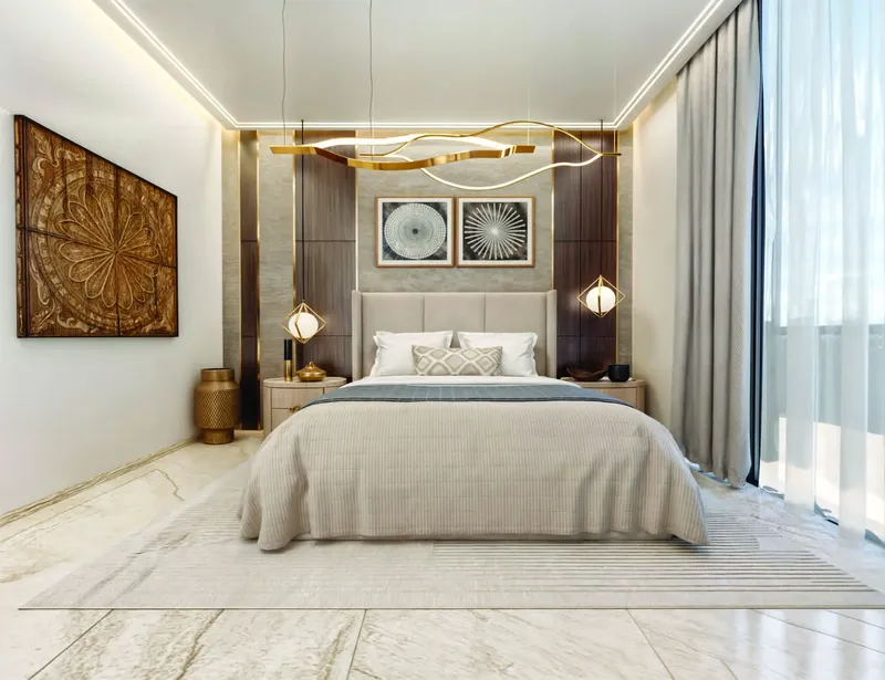 Interior at Zyra Vista Residence in Dubai International City Dubai