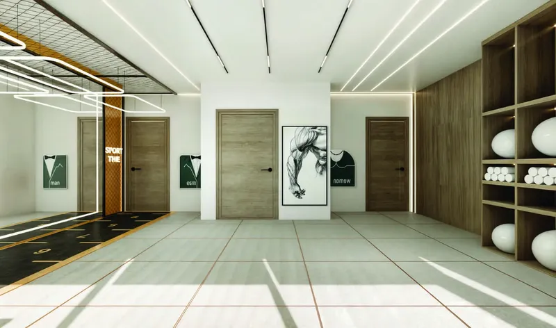Interior at Zyra Vista Residence in Dubai International City Dubai