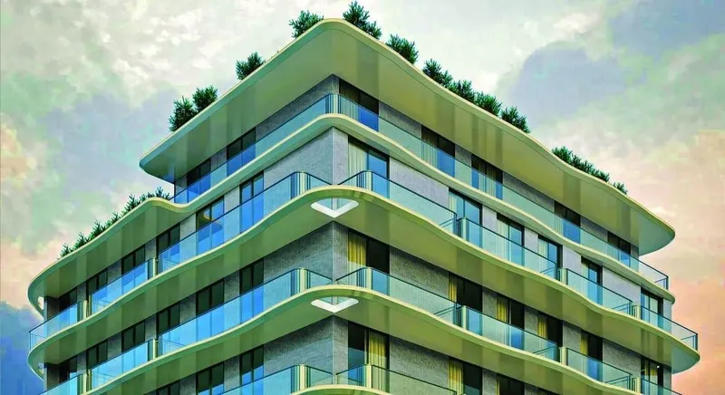 Exterior at Zyra Vista Residence in Dubai International City Dubai