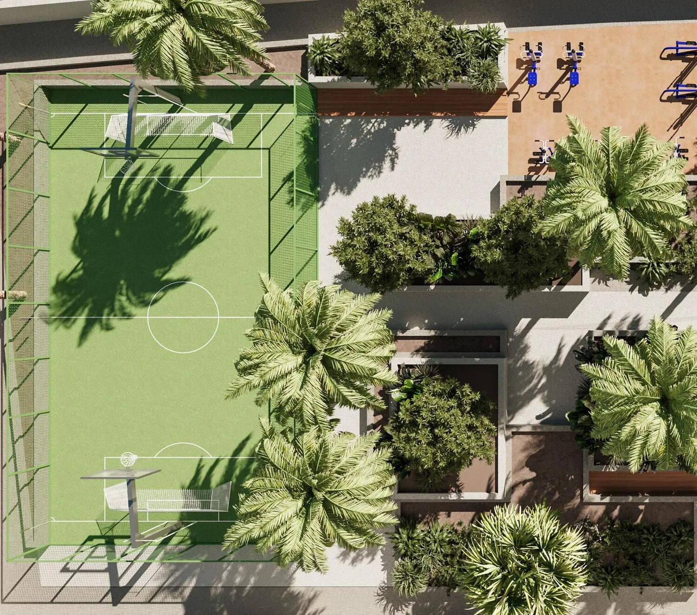 Paddle Tennis And Multi Function Sport Area amenity image at 11 Hills Park