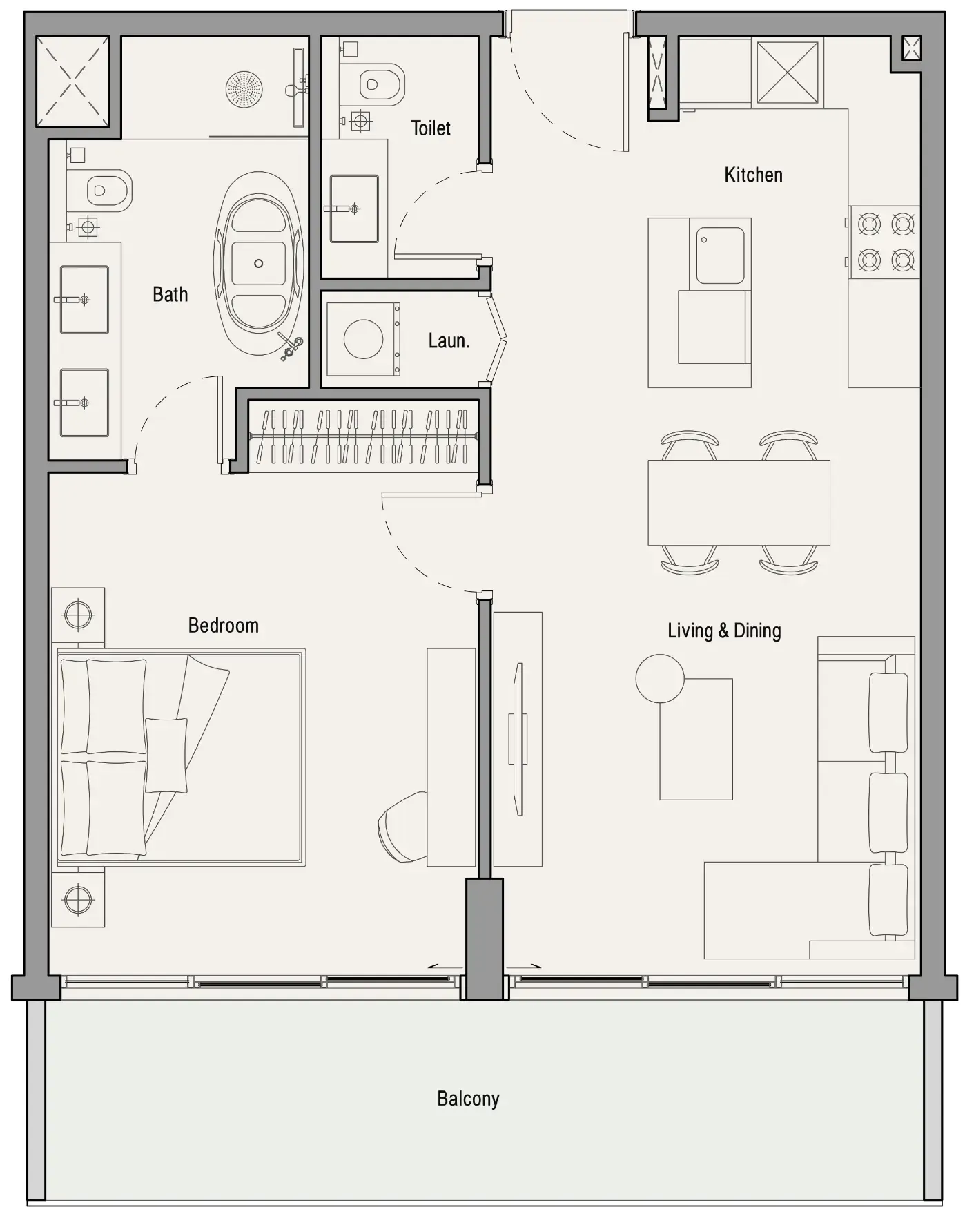 Iman Developers 113 Residences by Iman floor plan