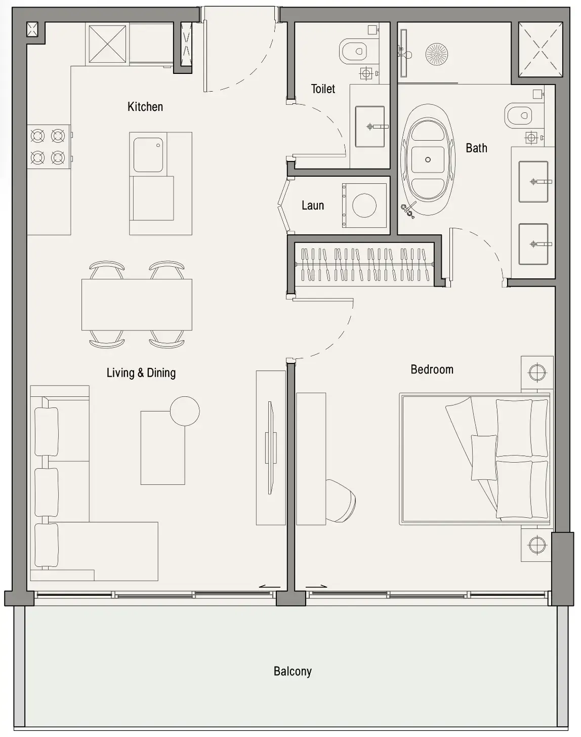Iman Developers 113 Residences by Iman floor plan