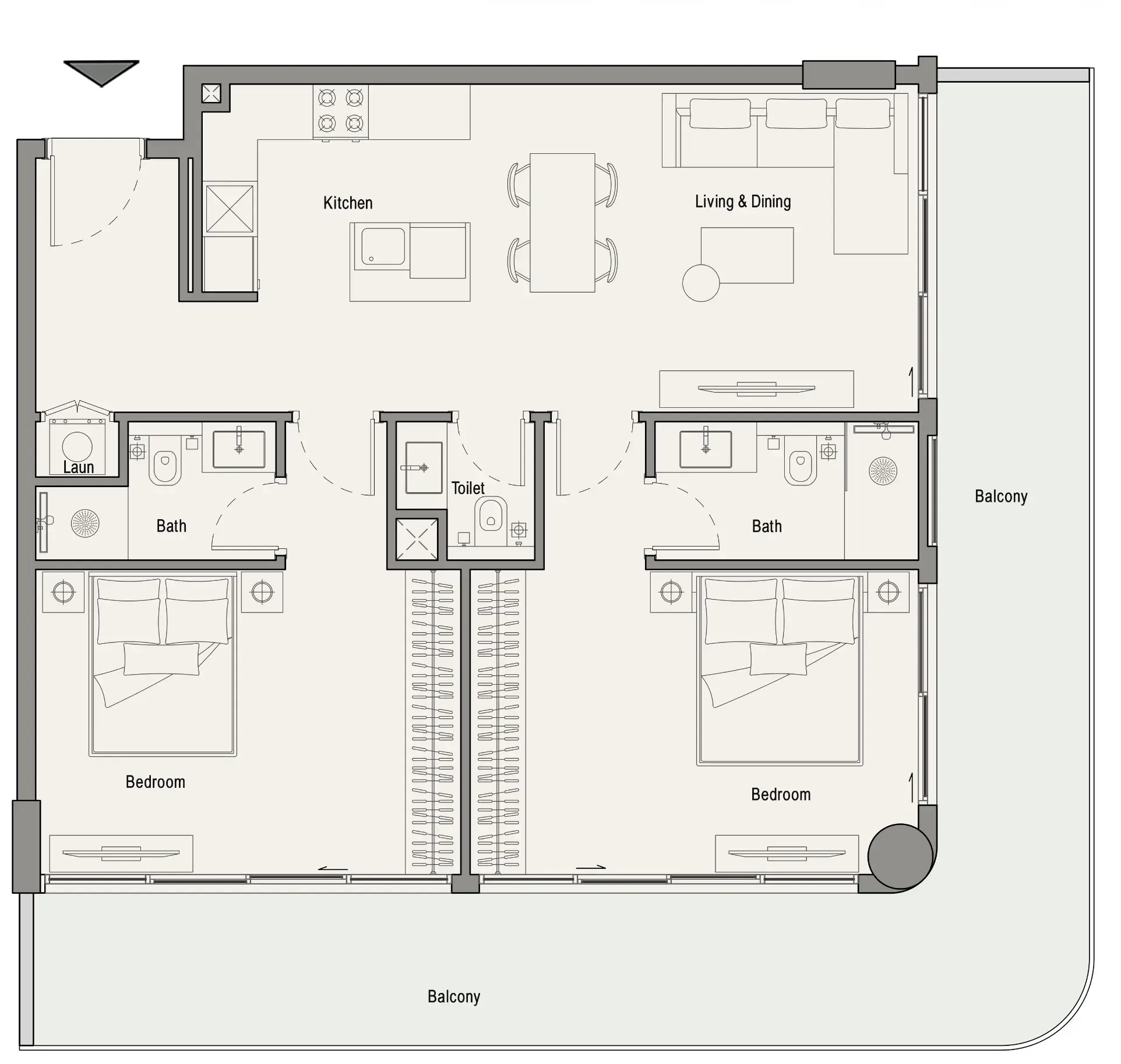 Iman Developers 113 Residences by Iman floor plan