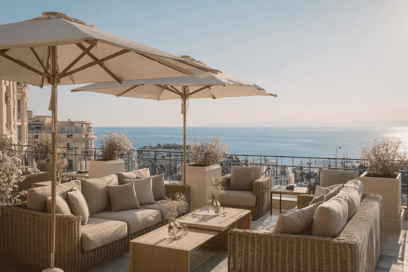 Pergola Seating amenity image at 241 Waterside