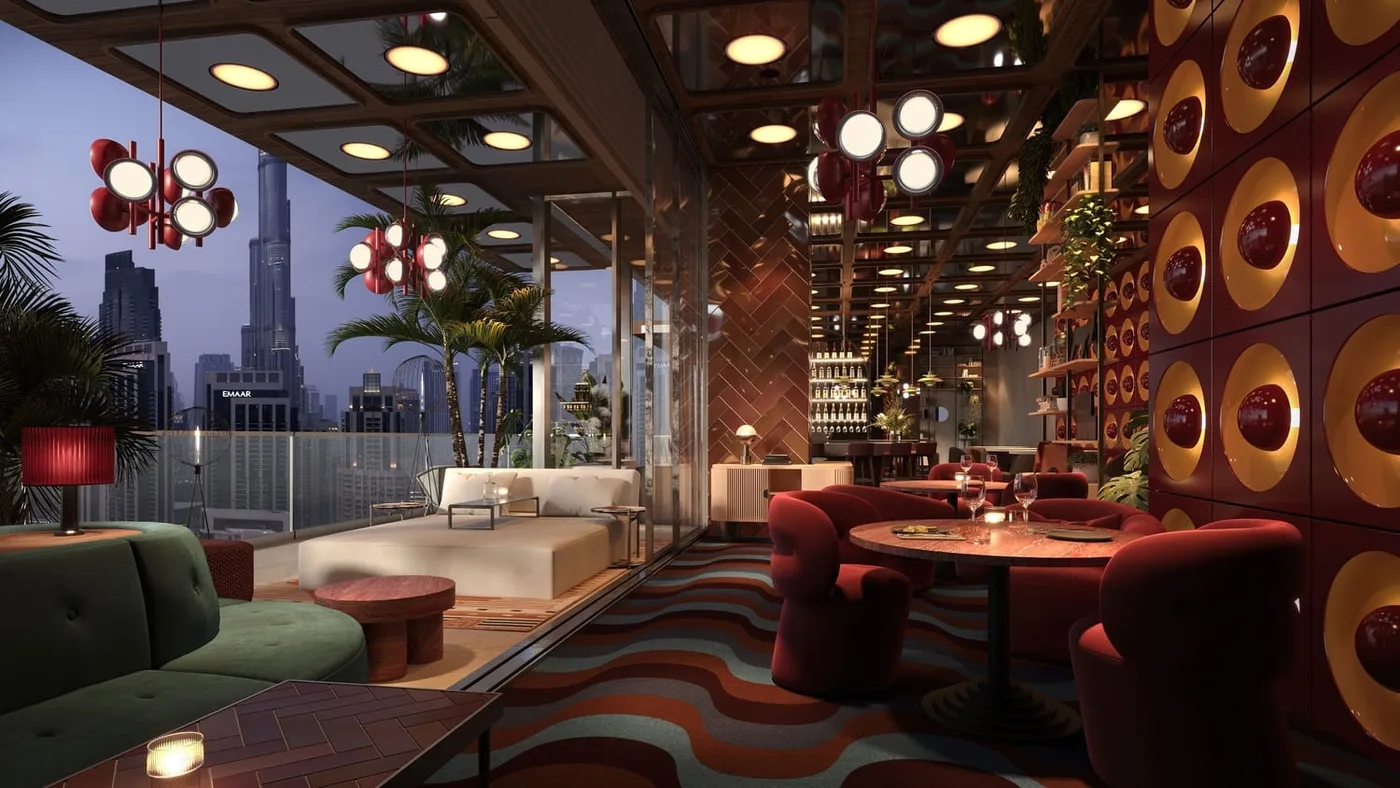 Exclusive 63rd Floor Sky Lounge amenity image at 25h Heimat