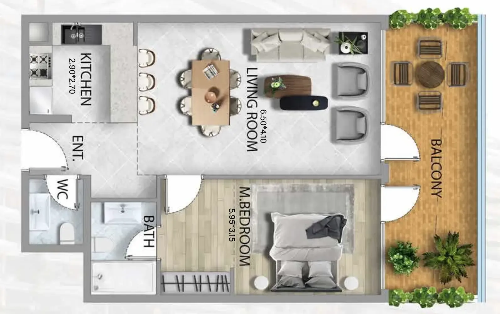 BAMX Development 311 Boulevard floor plan