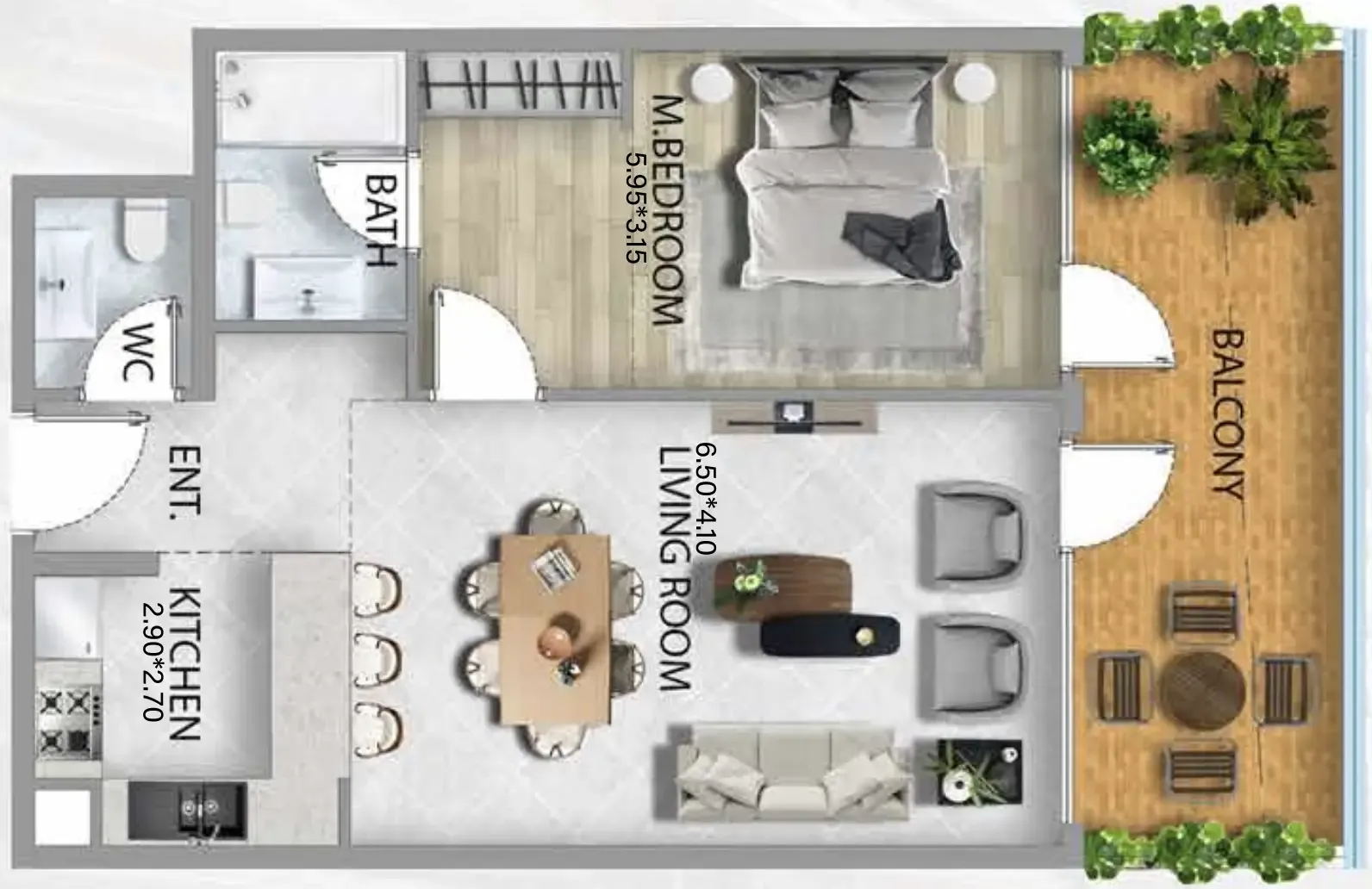BAMX Development 311 Boulevard floor plan