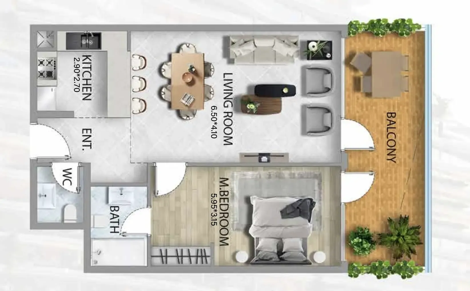 BAMX Development 311 Boulevard floor plan