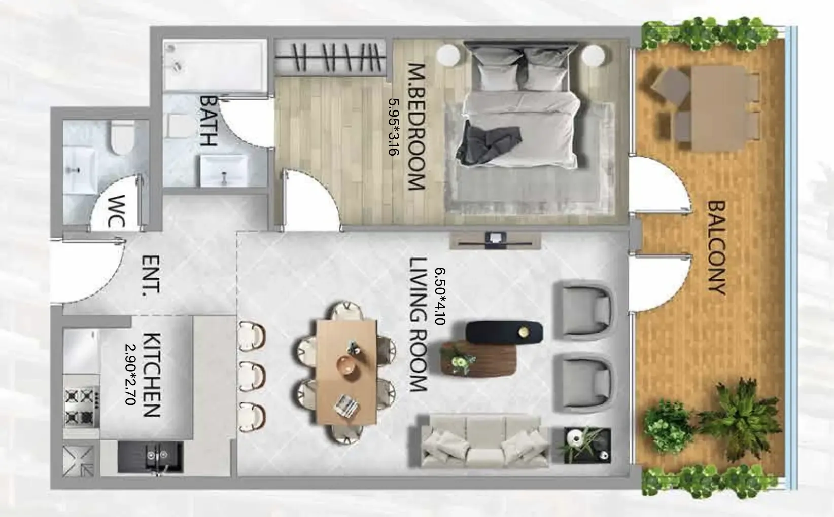 BAMX Development 311 Boulevard floor plan