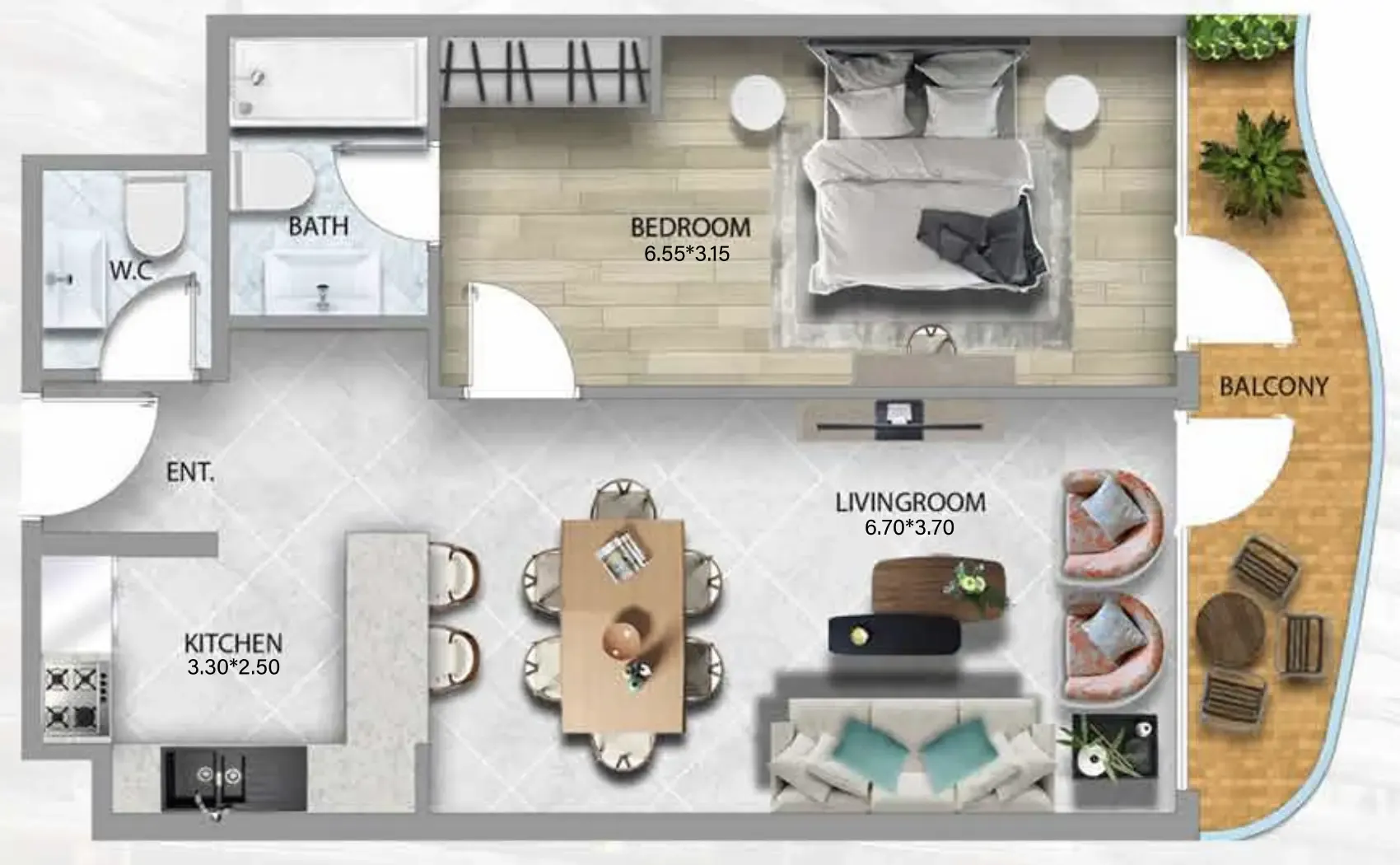 BAMX Development 311 Boulevard floor plan