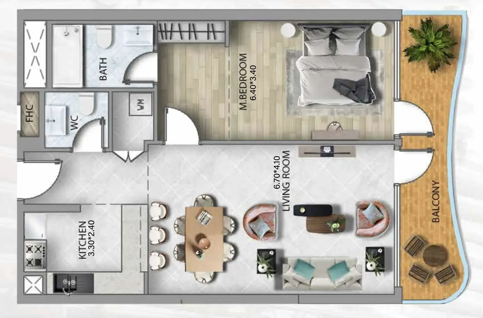 BAMX Development 311 Boulevard floor plan