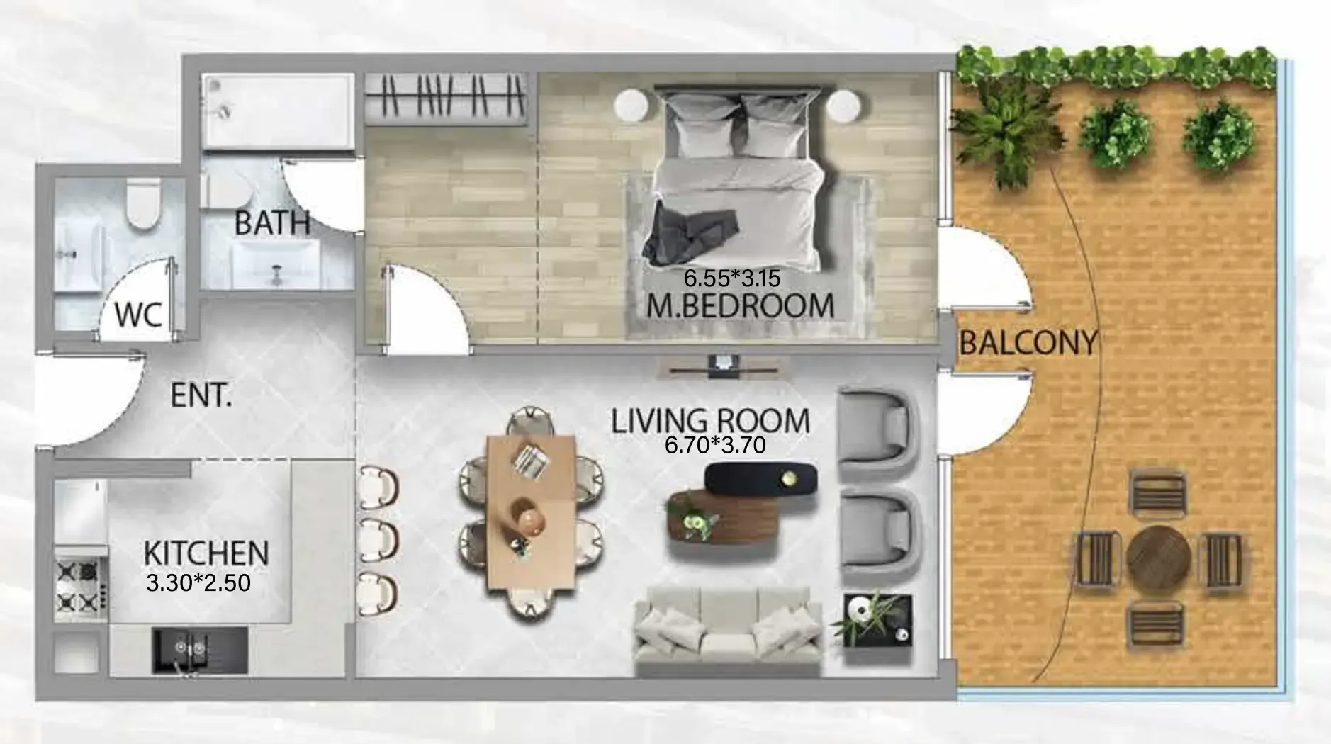 BAMX Development 311 Boulevard floor plan
