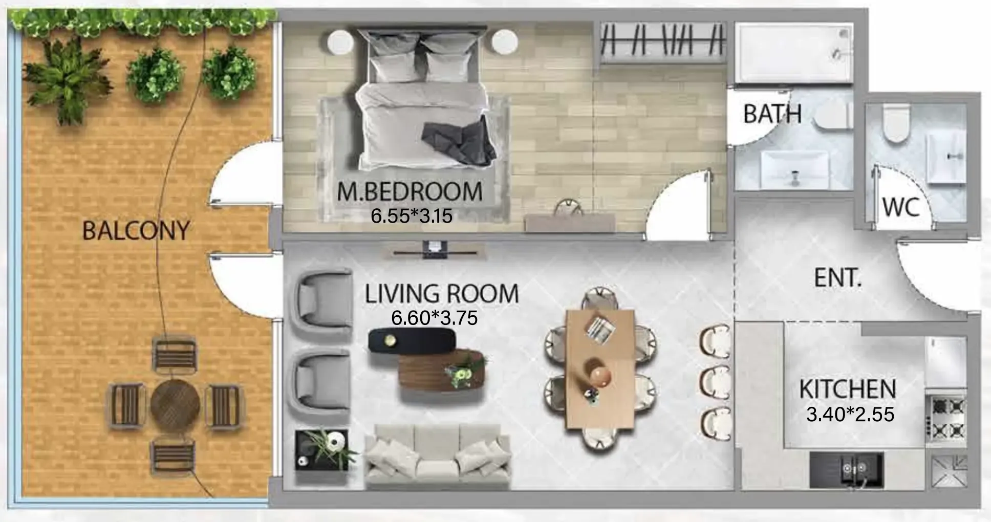 BAMX Development 311 Boulevard floor plan