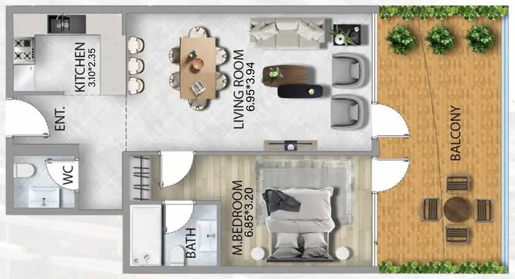 BAMX Development 311 Boulevard floor plan
