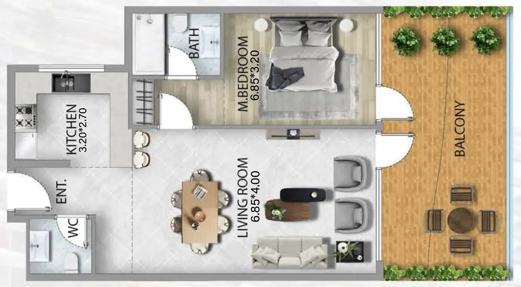 BAMX Development 311 Boulevard floor plan