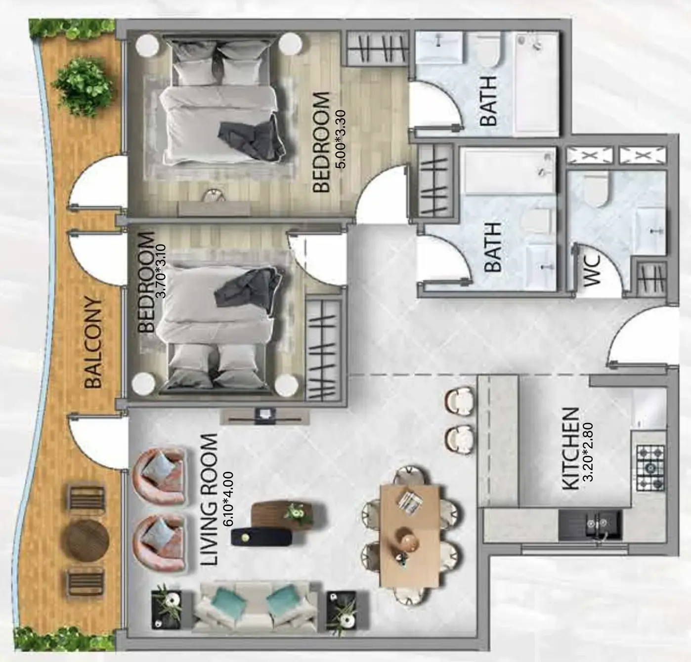 BAMX Development 311 Boulevard floor plan