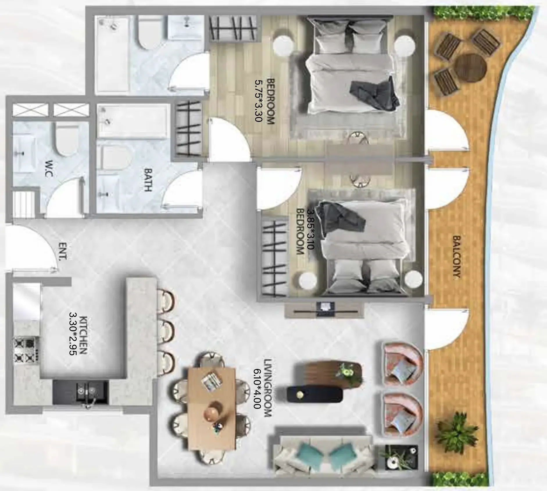 BAMX Development 311 Boulevard floor plan